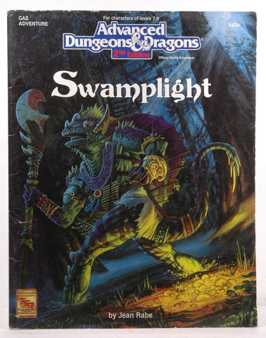 Swamplight (Advanced Dungeons & Dragons, 2nd Edition, Ga2 : 9424), by Rabe, Jean