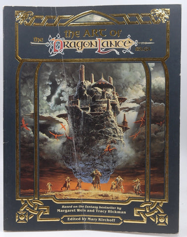 The Art of the Dragonlance Saga: Based on the Fantasy Bestseller by Margaret Weis and Tracy Hickman, by Margaret Weis, Tracy Hickman