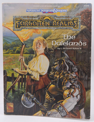 The Dalelands (AD&D/Forgotten Realms Accessory FRS1), by L. Richard Baker III