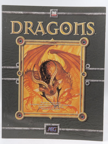 Dragons (d20 Fantasy Roleplaying), by Jim Pinto, Mike Leader, Mike Mearls, Andrew Getting, Ree Soesbee, Douglas Sun, Peter Flanagan, J. Darby Douglas, Aaron A. Acevedo