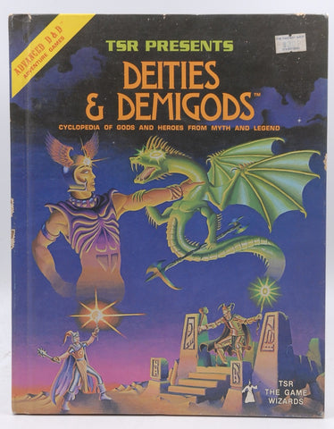 AD&D 2nd Printing Deities & Demigods w/Cthulhu 144pp Higher End, by Jim Ward