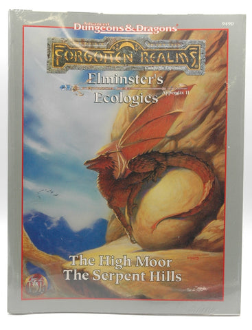 Elminster's Ecologies Appendix II: The High Moor, The Serpent Hills (AD&D, Forgotten Realms), by TSR Staff
