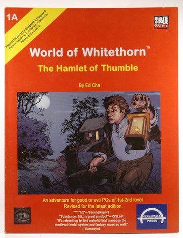 The Hamlet of Thumble (d20 Fantasy Roleplaying Supplement, 1A), by Ed Cha