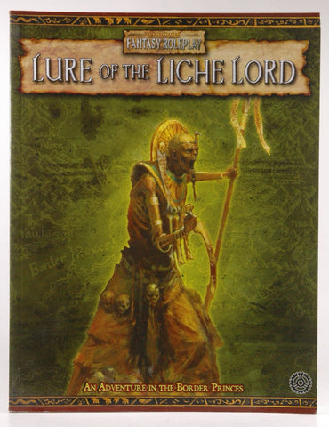Warhammer RPG: Lure of the Liche Lord (Warhammer Fantasy Roleplay), by Rosenberg, Aaron