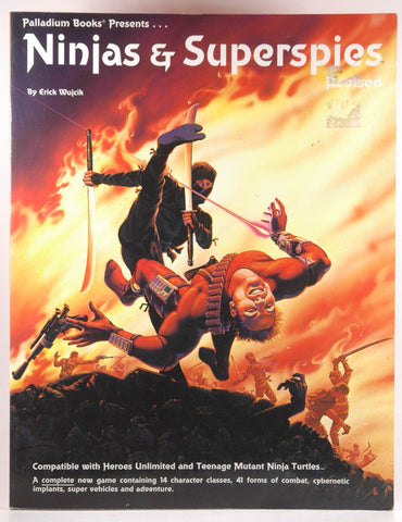 Ninjas and Superspies, by Wujcik, Erick