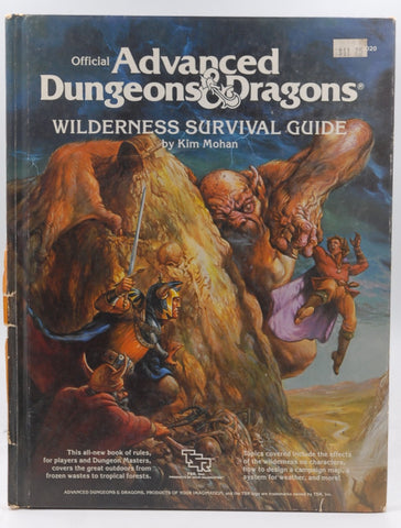 Official Advanced Dungeons and Dragons: Wilderness Survival Guide, by Kim Mohan
