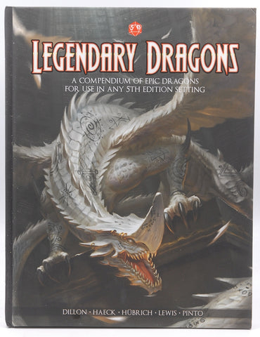 5e D&D RPG Legendary Dragons, by Dillon, Haeck, et al