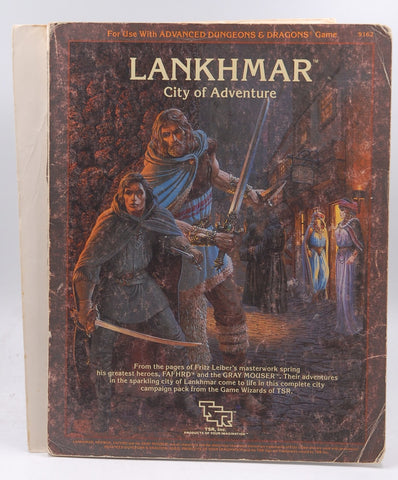AD&D 2e Lankhmar City of Adventure Rough, by Staff