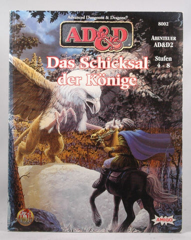 AD&D Das Schicksal der Konige German D&D Amigo TSR lvl 4-8, by Stephen Bourne