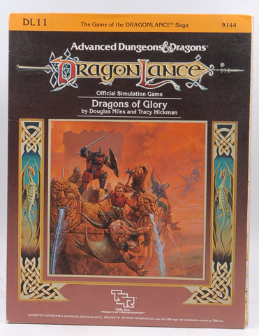 Dragons of Glory (Advanced Dungeons & Dragons / Dragonlance Supermodule DL11), by Niles, Douglas, Hickman, Tracy