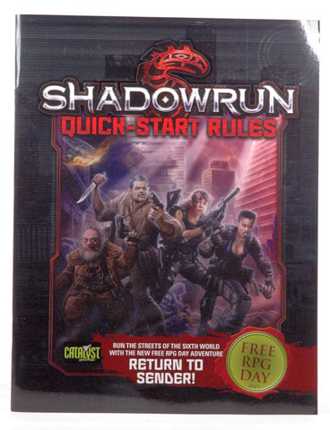 Shadowrun  / Battletech Quick Start Rules Free RPG Day 2015, by