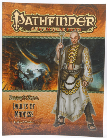 Pathfinder Adventure Path: The Serpent's Skull Part 4 - Vaults of Madness (Adventure Path Part), by Vaughan, Greg A.