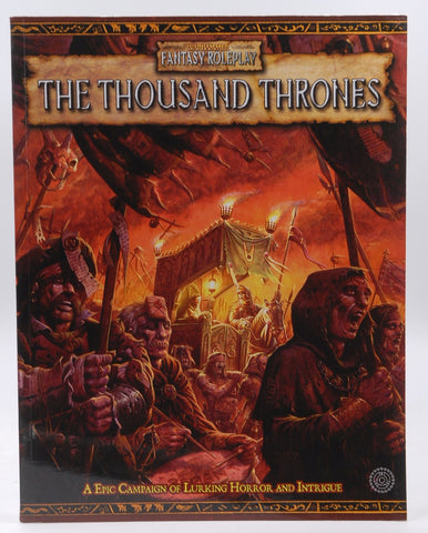 Warhammer RPG Thousand Thrones (Warhammer Fantasy Roleplay), by Fantasy Flight Games