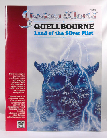 Quellbourne, Land of the Silver Mists (Shadow World Exotic Fantasy Role Playing Environment, Stock No. 6001), by