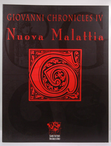 Giovanni  Chronicles IV:  Nuova Malattia (Vampire: The Masquerade), by McFarland, Matthew, Grove, Heather