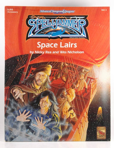 Space Lairs (Advanced Dungeons & Dragons/Spelljammer Accessory SJR8), by Nicholson, Wes, Rea, Nicky