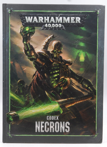 Warhammer 40k Codex Necrons Bumped Corner, by Staff