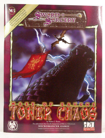 Maze of Zayene Tower Chaos (d20 Generic System), by