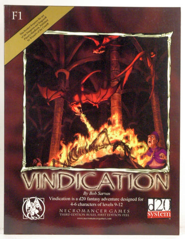 Vindication, by Sarvas, Bob