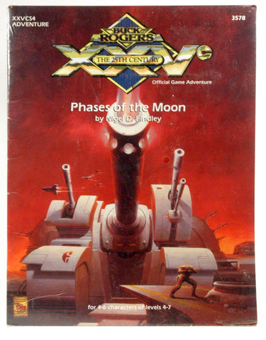 Phases of the Moon Buck Rogers XXV TSR RPG, by Nigel Findley