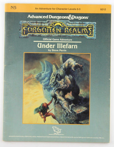 Under Illefarn (Advanced Dungeons and Dragons/Forgotten Realms Module N5) by Steve Perrin (1987-10-02), by Steve Perrin  