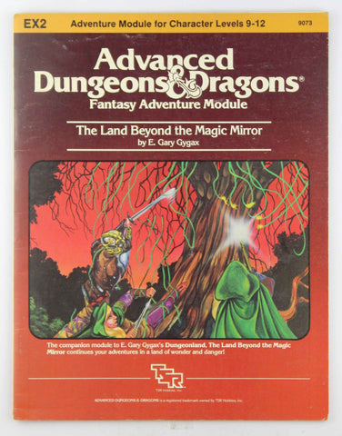AD&D EX2 The Land Beyond the Magic Mirror VG, by E Gary Gygax  