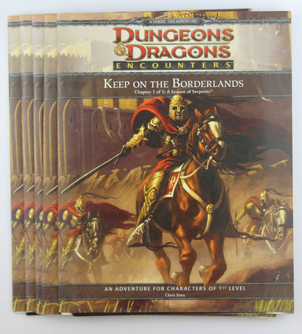 Dungeons & Dragons Encounters Keep on the Bordelands 1-5 Complete, by Chris Sims  