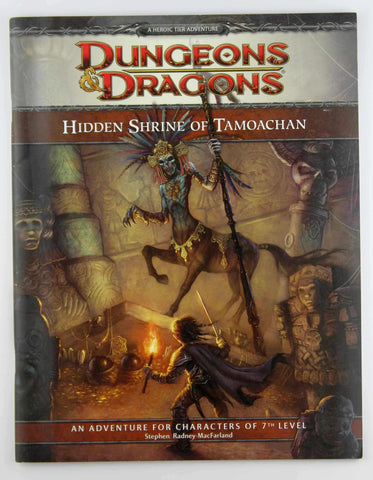 D&D 4e Hidden Shrine of Tamoachan VG, by Radney-MacFarland  