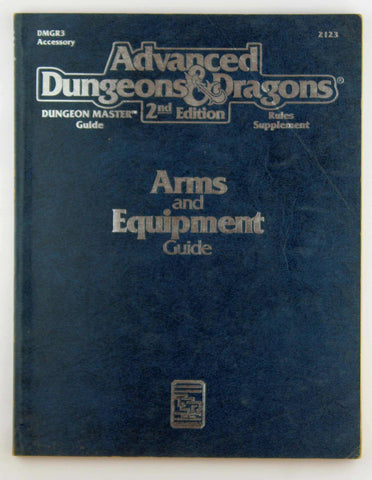 AD&D 2e Arms & Equipment Guide G+, by Various  