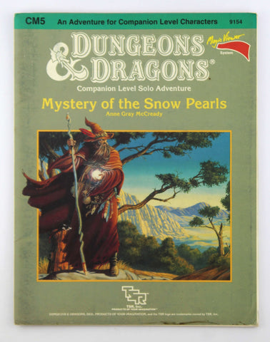 D&D CM5 Mystery of the Snow Pearls w/Viewer, by McCready  
