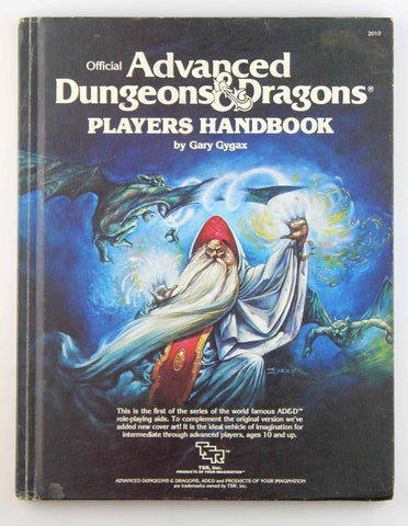 Advanced Dungeons & Dragons, Players Handbook: Special Reference Work, by Gary Gygax  