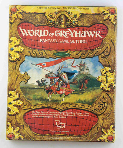 AD&D World of Greyhawk VG, by Gary Gygax  
