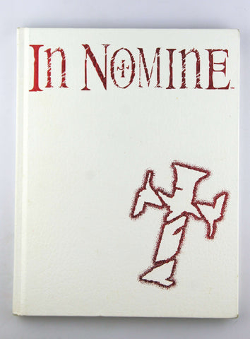 In Nomine RPG White Limited Hardcover, by Pearcy  