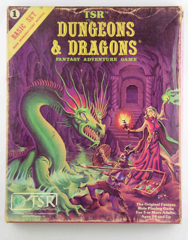 Dungeons & Dragons Basic Set 1011 G+ D&D, by Gary Gygax, Dave Arneson  