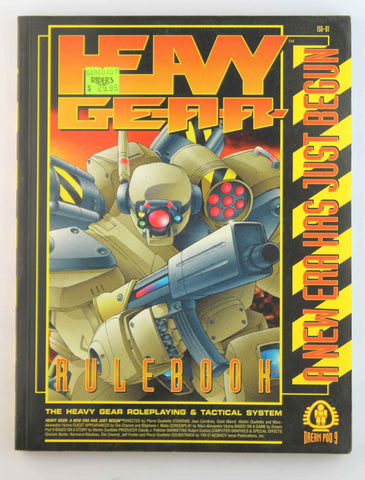 Heavy Gear Rulebook, by dream-pod-9  