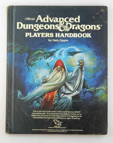Advanced Dungeons & Dragons, Players Handbook: Special Reference Work, by Gary Gygax  