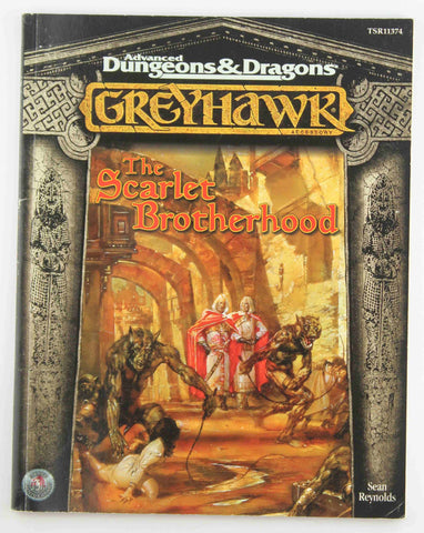 AD&D Greyhawk The Scarlet Brotherhood, by Sean Reynolds  