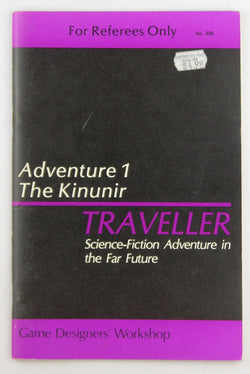 Traveller RPG Adventure 1 The Kinunir, by Various  