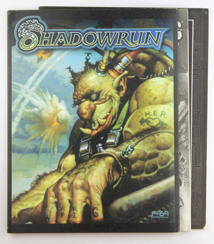 Shadowrun RPG Screen w/Critters and Contacts, by Various  