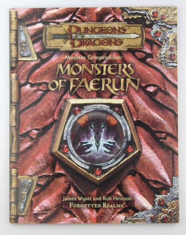 D&D 3rd Ed Monsters of Faerun, by Wyatt, et al  