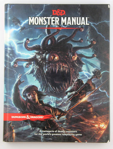 Monster Manual (D&D Core Rulebook), by Wizards RPG Team  