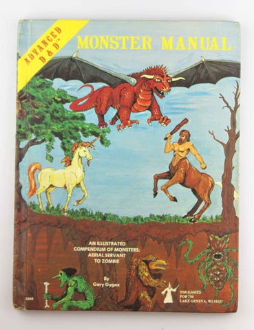 Advanced Dungeons & Dragons Monster Manual: An Alphabetical Compendium of all the Monsters Found in AD&D, Including Attacks, Damage, Special Abilities, and Descriptions, by Gary Gygax  