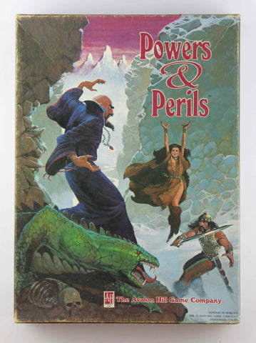 Powers & Perils VG+ Bookcase RPG, by Various  
