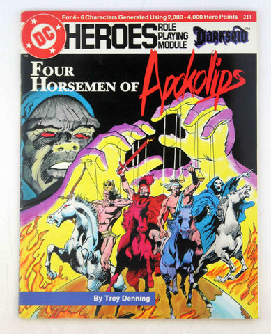 DC Heroes Four Horsemen of Apokolips, by Troy Denning  