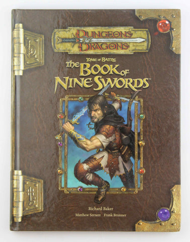 D&D 3.5 The Book of Nine Swords Tome of Battle, by Baker, et al  