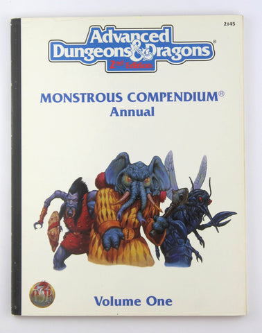 Monstrous Compendium Annual, Vol. 1 by Inc. Wizards Of The Coast (January 19,1998), by   