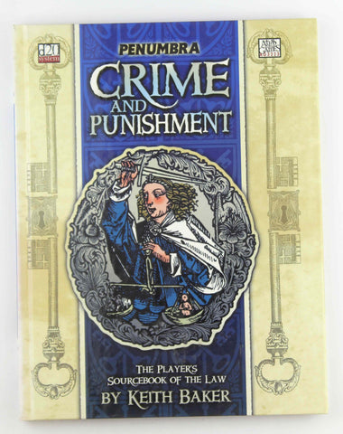 d20 RPG Penumbra Crime and Punishment, by Keith Baker  