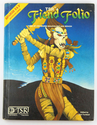 Fiend Folio: Tome of Creatures Malevolent and Benign: (Advanced Dungeons and Dragons), by   