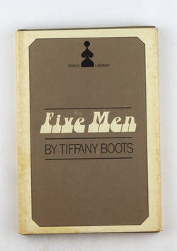 Five men (Venus library, V-1003), by Boots, Tiffany  First Edition