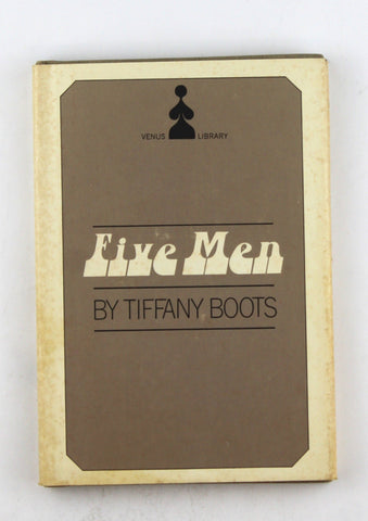 Five men (Venus library, V-1003), by Boots, Tiffany  First Edition